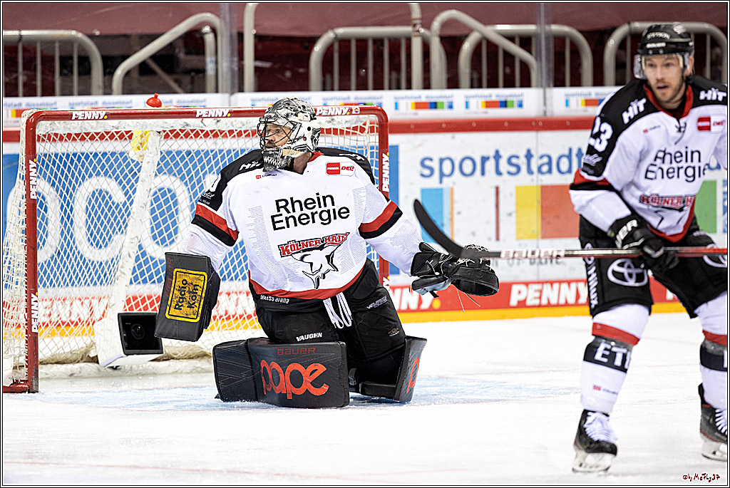 PENNY DEL; Duesseldorfer EG - Koelner Haie; Duesseldorf, 23.01.2022